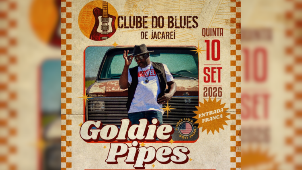 Blues internacional ganha espaço em Jacareí com apresentação gratuita